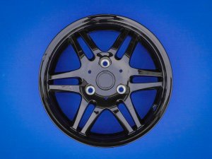 smart fortwo Custom Wheels - 451 Model - MB VI Replica - Single Wheel - 15x4.5" - Gloss Black Finish